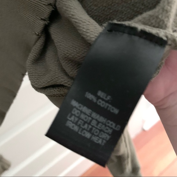 Shannon Houston Lulu's Cropped Distressed Hoodie - Picture 4 of 5